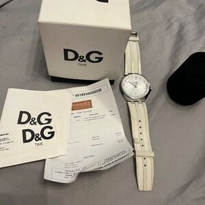 Men’s watch D&G time certificate of authenticity